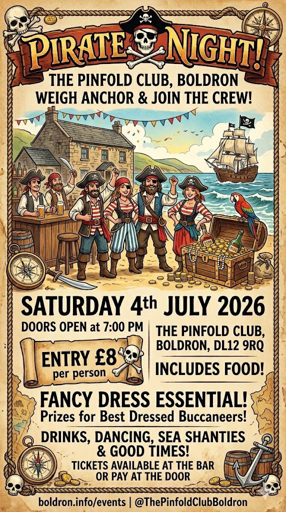 Pirate Night poster
